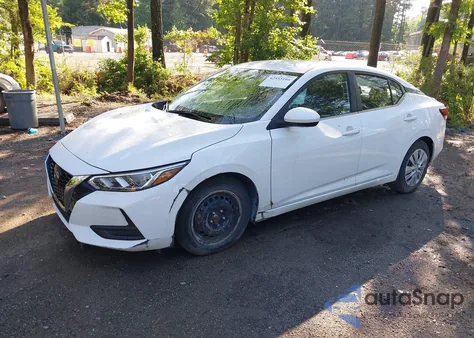 2023 Nissan Sentra S Xtronic Cvt из США, поврежденный, VIN 3N1AB8BVXPY317325